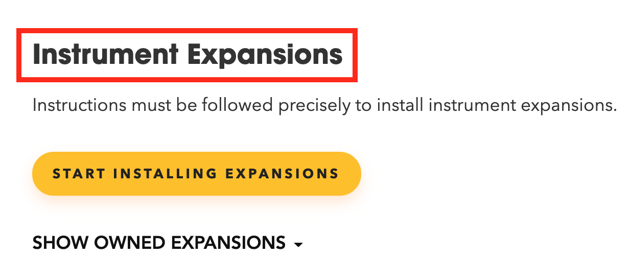 how to add maschine expansion without installation